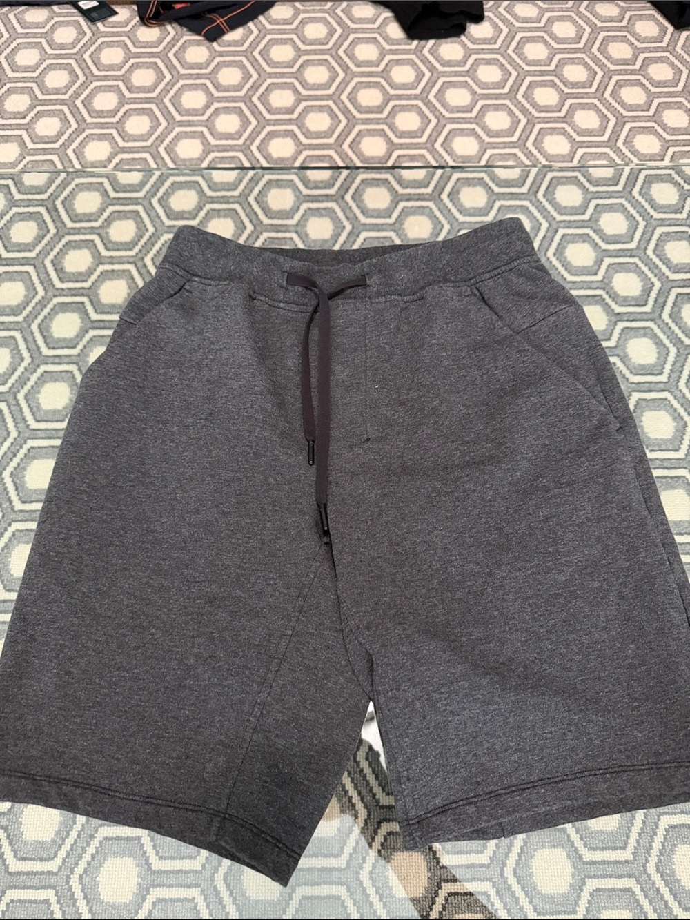 Men's Gray Drawstring Sweat Shorts lululemon